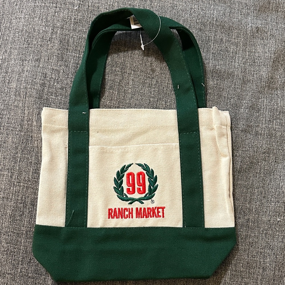 99 Ranch Market Canvas Tote Bag GREEN